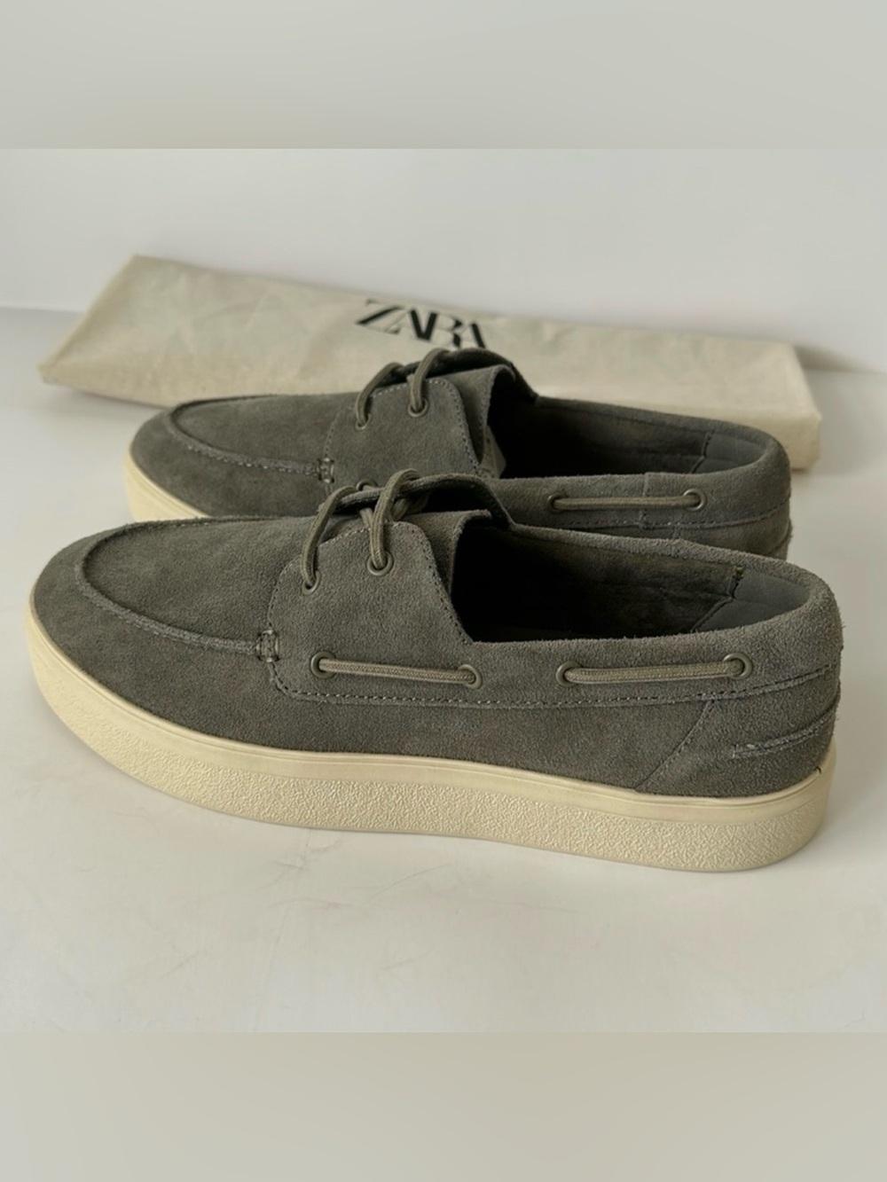 Zara Men's Boat Shoes Size 8